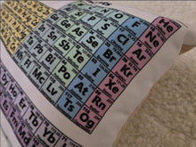 Load image into Gallery viewer, Periodic Table Pillow | Educational Chemistry Decor | Science Classroom decor | Science Lover Tool