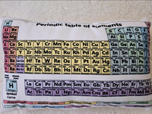 Load image into Gallery viewer, Periodic Table Pillow | Educational Chemistry Decor | Science Classroom decor | Science Lover Tool