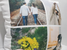 Load image into Gallery viewer, Your Personalized Photo Collage Pillow| Create Your Own Pillow| Choose Your Photos 18x18