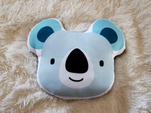 Load image into Gallery viewer, Koala Nursery Pillow, Gender Neutral Nursery Decor, Animal Baby Room Decor, Koala Animal Soft Toy