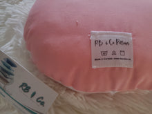 Load image into Gallery viewer, Pink Bunny Rabbit Nursery Pillow, Nursery Decor,  Animal Baby Room Decor,  Bunny Animal Decor