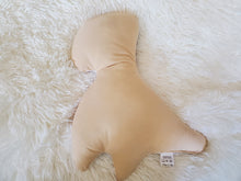 Load image into Gallery viewer, Neutral Stuffed Dinosaur Pillow Toy, Plush Dinosaur Mursery Decorative Pullow, Nursery Decor