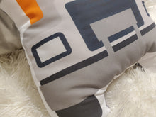 Load image into Gallery viewer, Semi Truck Throw Pillow, Kids Room Decor, Boys Room Decor