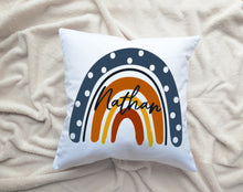 Load image into Gallery viewer, Personalized Name Pillow| Nursery Kids Pillow Cushion| Room Decor| Includes Pillow Cover and Insert 16x16