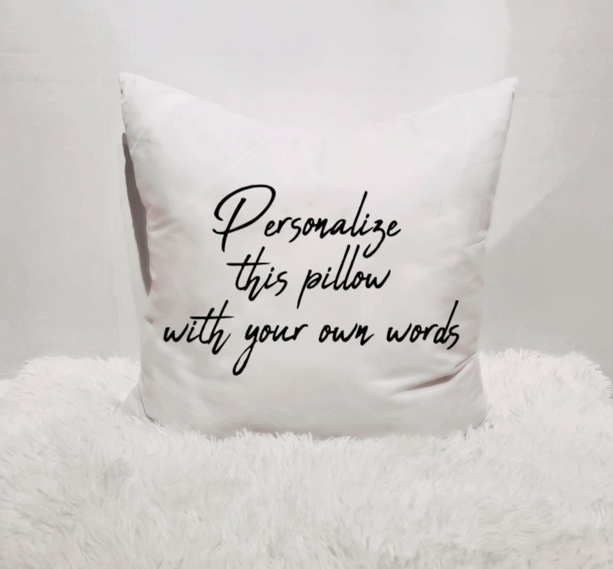 Personalise your own clearance pillow