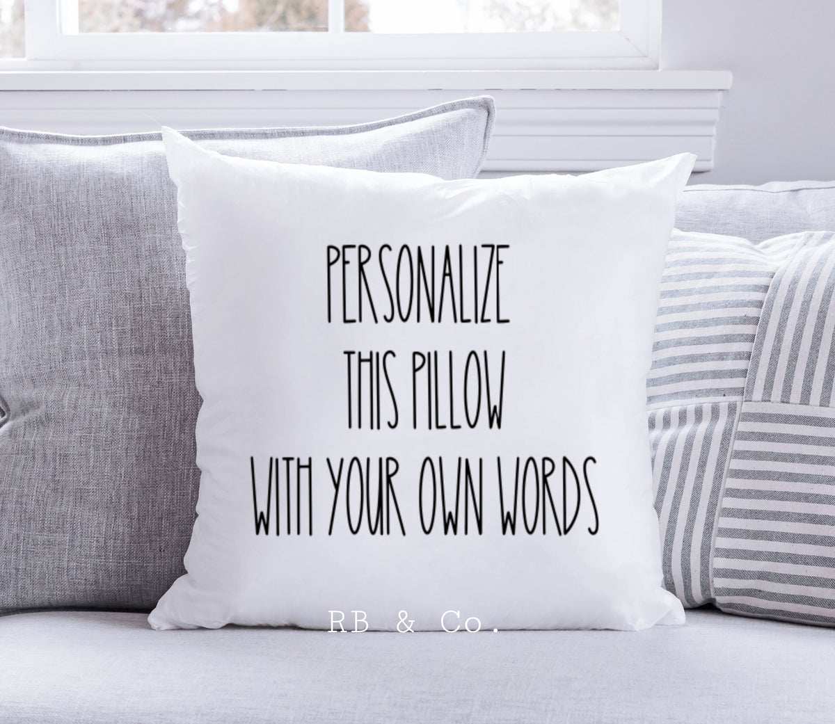 Decorative throw pillows with clearance sayings