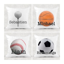 Load image into Gallery viewer, Sports Ball Pillow Gift, Sports Gift, Personalized Gifts for Men
