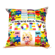 Load image into Gallery viewer, RB & Co Learning Pillow Kindergarten Grade 1 Sight Words