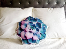 Load image into Gallery viewer, Succulent Plant Accent Pillow, 3d Succulent Shaped Cushion, Succulent Gift, Plant Gift, Pillow Gift