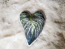 Load image into Gallery viewer, Philodendron Leaf Shaped Pillow, Leaf Decor, Plant Pillow, Plant Gift, Nature Lover Pillow Gift