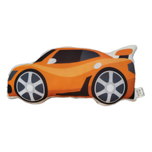 Load image into Gallery viewer, Sports Car Throw Pillow, Toddler Car Pillow, Toddler Room Decor