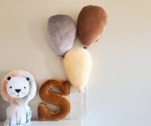 Load image into Gallery viewer, Balloon Wall Decor for Nursery, Nursery Wall Art, Wall Pillow