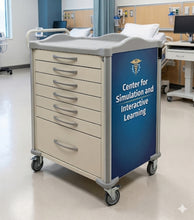 Load image into Gallery viewer, Custom Med Cart Wrap | Reminiscence Therapy Decal for LTC &amp; Senior Memory Care | Custom Sizes
