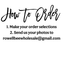 Load image into Gallery viewer, Personalized Family Photo Wall Decals Set of 9 – Custom Fabric Photo Collage Wall Art – Removable Photo Decals for Home, Nursery, Hallway