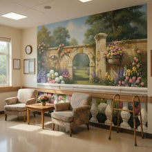 Load image into Gallery viewer, English Cottage Garden Wall Mural | Senior Care &amp; Memory Care Environments