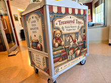 Load image into Gallery viewer, Aquarium Med Cart Wrap | Calming Therapy Decal for LTC &amp; Senior Memory Care