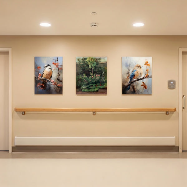Therapeutic Wall Art for Memory Care & Senior Living - RB & Co. Pillows