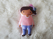 Load image into Gallery viewer, Plush Soft Doll, Fabric Doll, Pillow Toy Doll, Toddler Doll