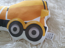 Load image into Gallery viewer, Kids School Bus Decorative Pillow, Schoolbus Plush Toy, Boys Room Decor, Throw Pillows for Kids