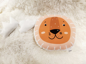 Lion Nursery Pillow, Jungle Nursery Decor, Animal Baby Room Decor, Lion Decor