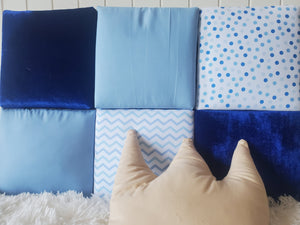 Childrens Padded Wall Panels, Headboard Panels, Upholstered Wall Panels, Mounted Wall Cushions,  Protective Padded Wall Decor, Kids Wall Cushions