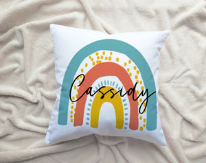 Personalized Name Pillow| Nursery Kids Pillow Cushion| Room Decor| Includes Pillow Cover and Insert 16x16