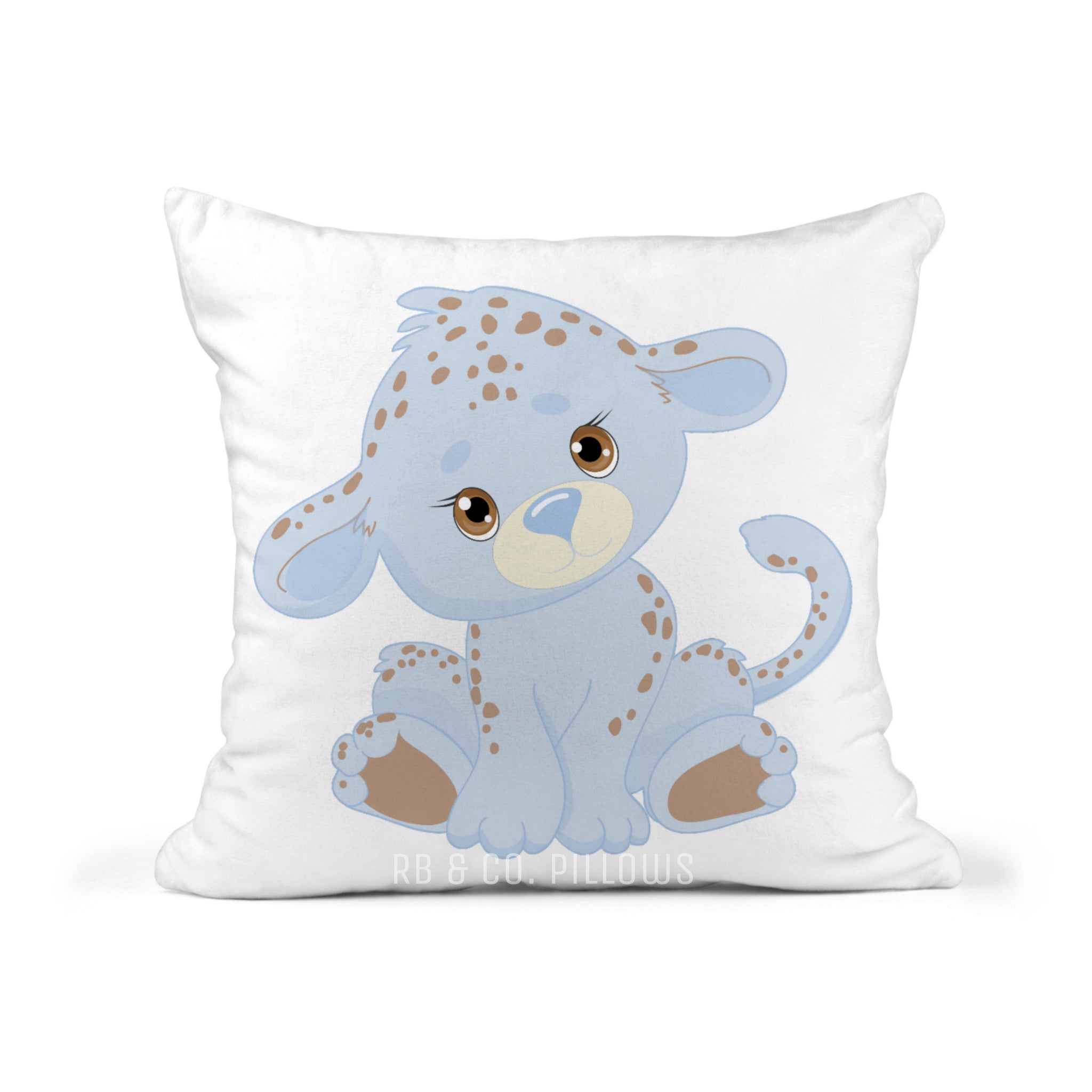 Me and My Giraffe - Custom Picture Pillow with Name for Kids
