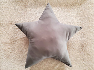 Moon and Star Pillow Cushions | Baby Nursery Kids Room Decorative Decor| Pink and Gray | Blue and Gray