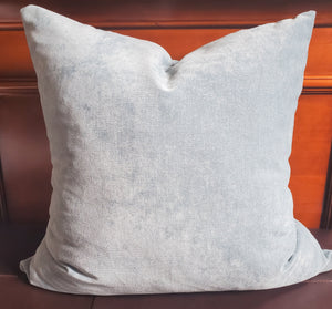 Soft Green Teal Velvet Pillow Cushion Covers 20x20" Plush Mint Green Decorative Throw Accent Pillow Set of Two