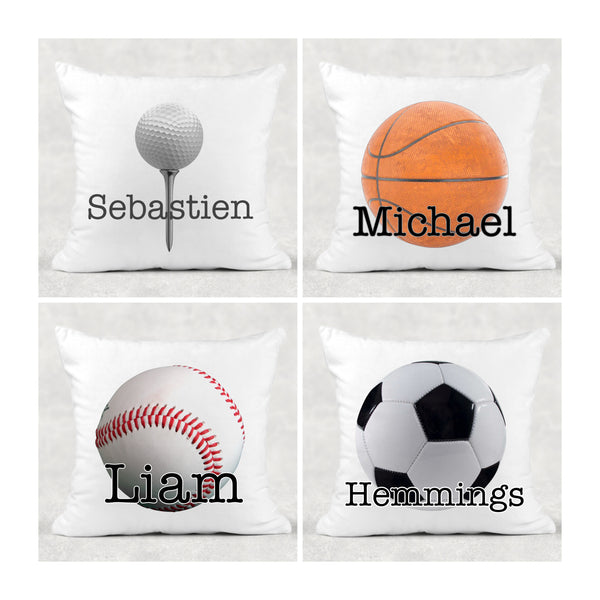 Sports Ball Pillow Gift, Sports Gift, Personalized Gifts for Men