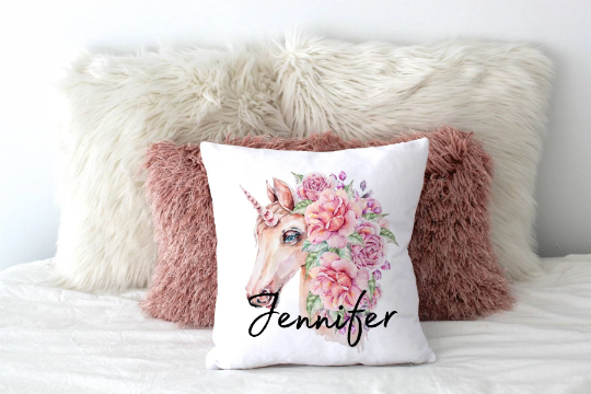 Custom unicorn pillow online
