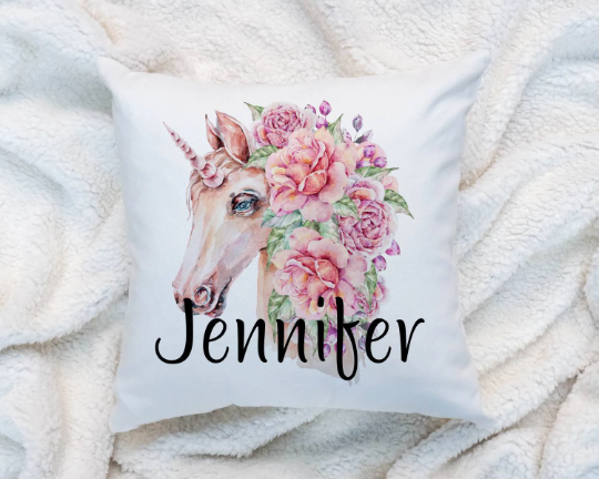 Unicorn hot sale personalized pillow