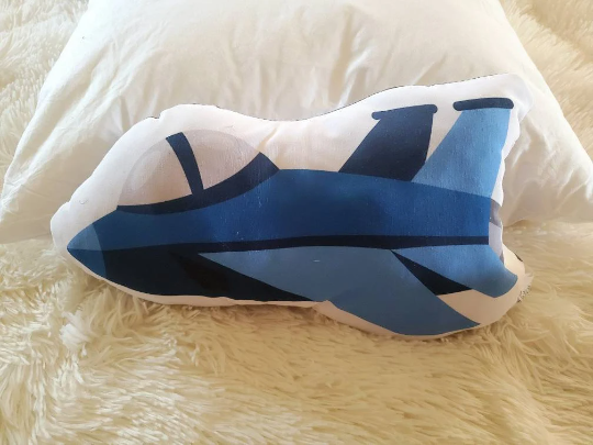 Airplane throw deals pillow